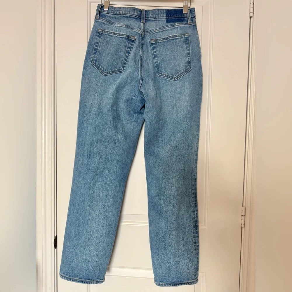 Abercrombie & Fitch The 90s Straight Ultra High Rise Criss Cross Size 29 regular - Picture 9 of 14